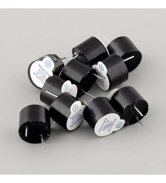 Aktif Buzzer Arduino Raspberry 5V PIC Arduino Buzzer Magnatic Long Cont - Resim 2