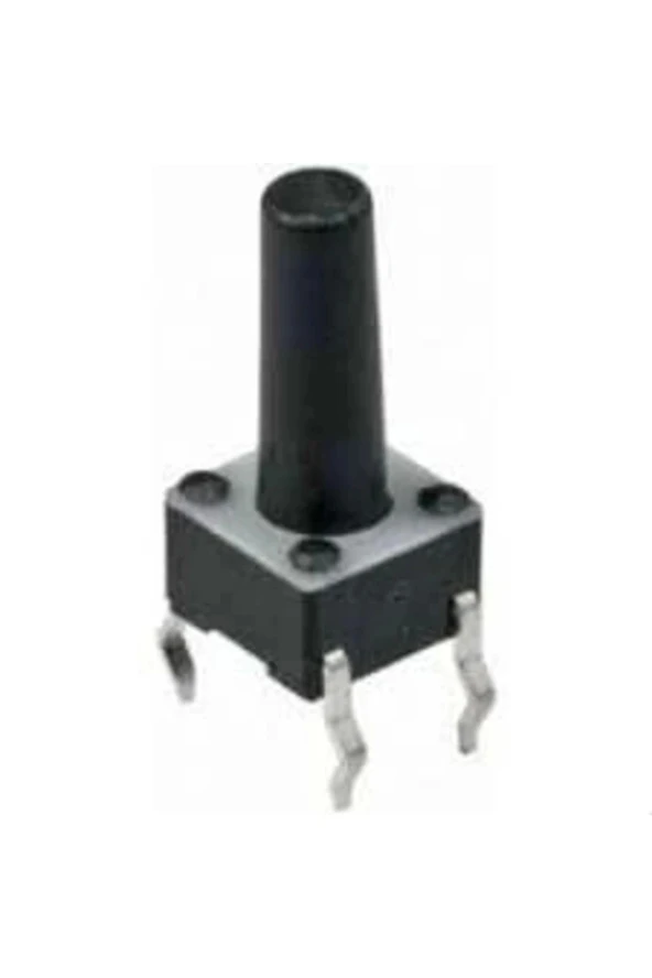 Tactile Push Button 6x6x10mm 4 Pin - 5 Adet - Resim 3