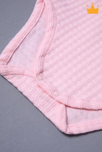 Babyhola Bayramlık Kız Bebek Çocuk Çıtçıtlı Badi Pantolon Şık Alt Üst Takım 2327 - 7