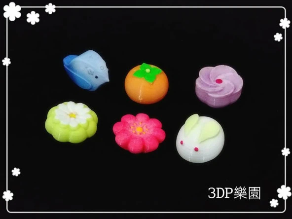 Japon Tatlıları - Delik Var (5 Tip) Plastik Aparat