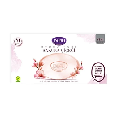 Duru Hydro Pure Sabun Sakura Çiçeği 450gr Paket