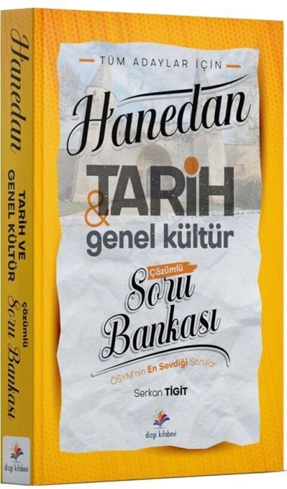 Dizgi Kitap KPSS HANEDAN Tarih Soru Bankası