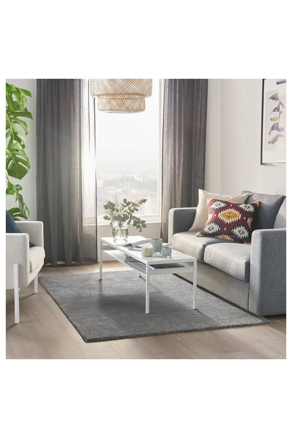 Halı, Orta Gri, 133x195 cm Stoense MeridyenDukkan Modern Halı Dikdörtgen - 3