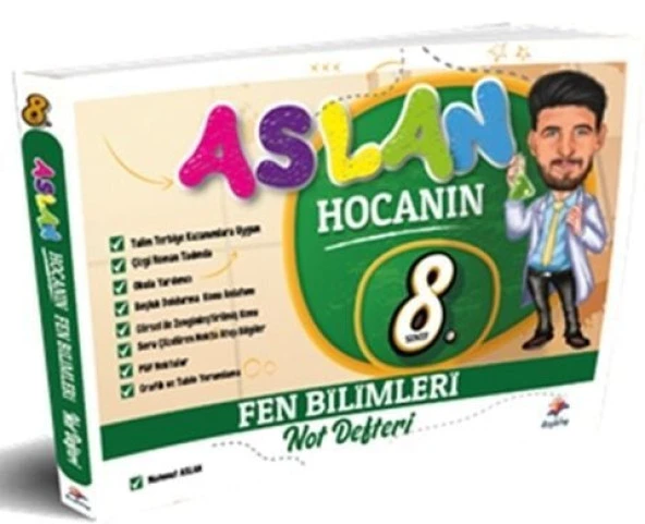 Dizgi Kitap Yayınları 8. Sınıf Fen Bilimleri Hocanın Ders Notları