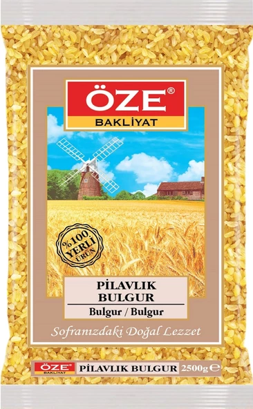 Öze Pilavlık Bulgur 2500  Gr