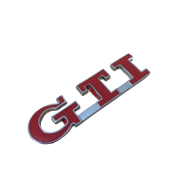 VOLKSWAGEN GTI METAL LOGO STICKER ürün görseli