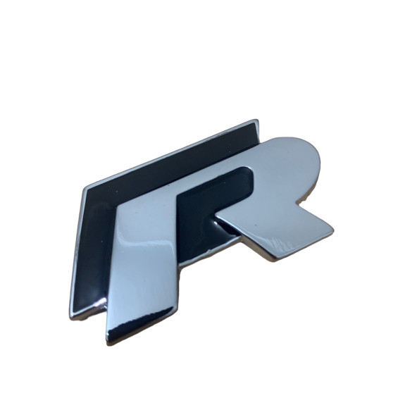 VOLKSWAGEN R METAL LOGO STICKER ürün görseli