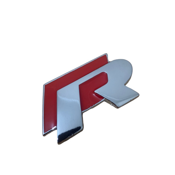 VOLKSWAGEN R METAL LOGO STICKER