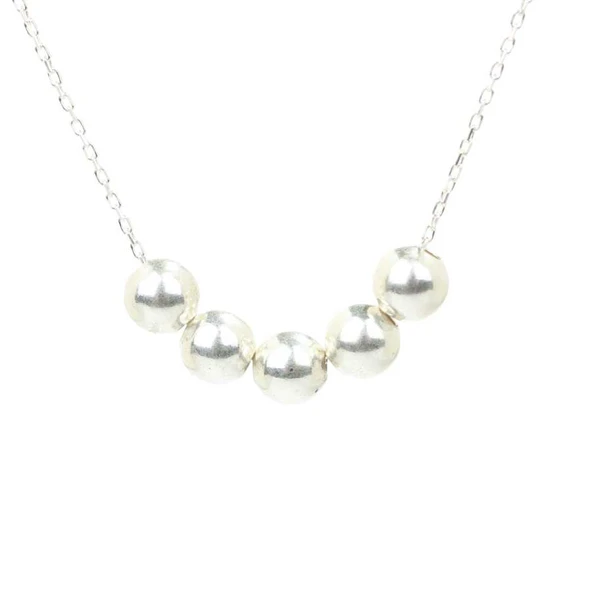 925 Ayar Gümüş Toplu Kolye ürün görseli