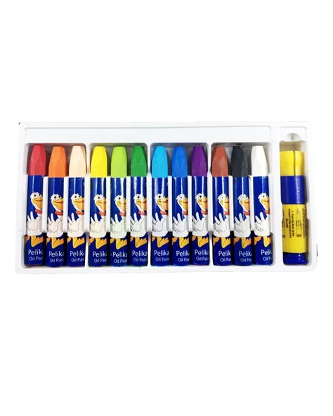 Pelikan 12 Renk Pastel Boya Kalemi