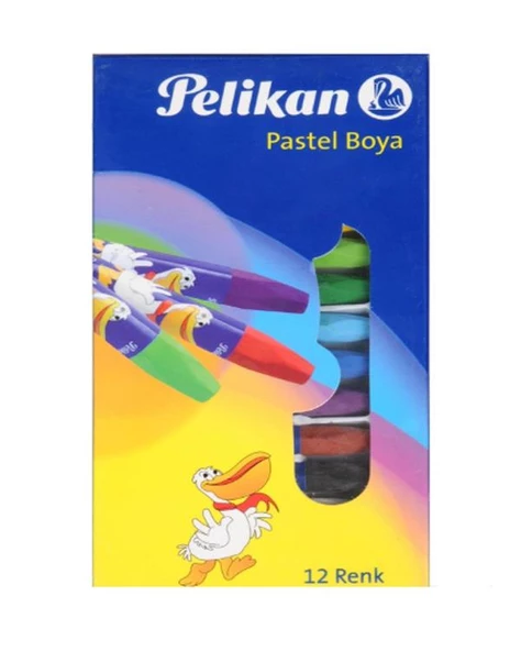 Pelikan 12 Renk Pastel Boya Kalemi - 4