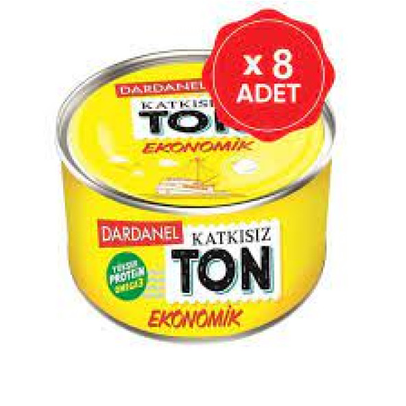 Dardanel Ekonomik Ton Balığı 8 x 140 G