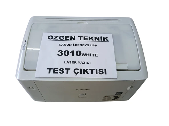 canon i-sensys lbp 3010 white yazıcı(İKİNCİ EL) ürün görseli 1