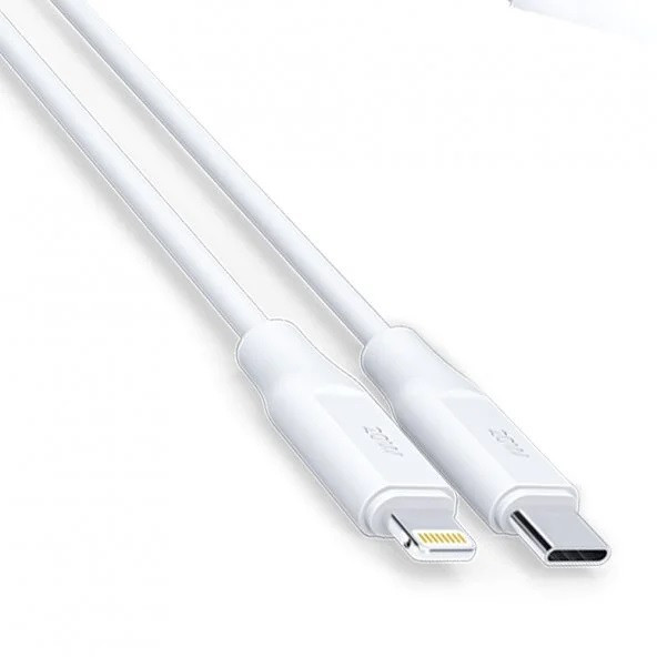 Umut Bilişim Teknolojileri - Syrox PD20L PD20W 3A Type-C to Lightning Kablolu Şarj Aleti Set Halinde Adaptör + Kablo - 2