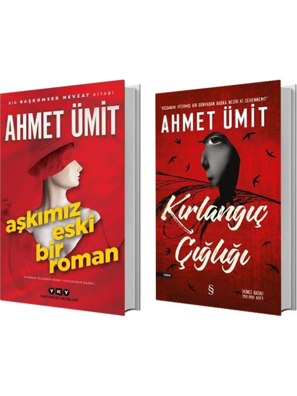 Aşkımız Eski Bir Roman + Kırlangıç Çığlığı - Ahmet Ümit ürün görseli 1