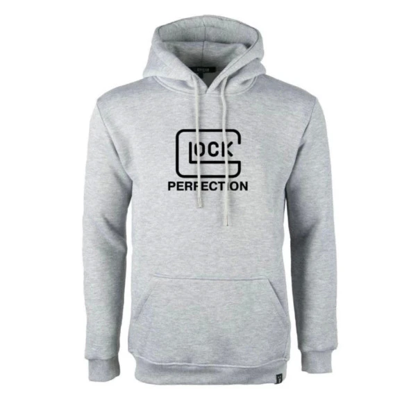 Perfection Kapüşonlu Sweatshirt Hoodie - Gri