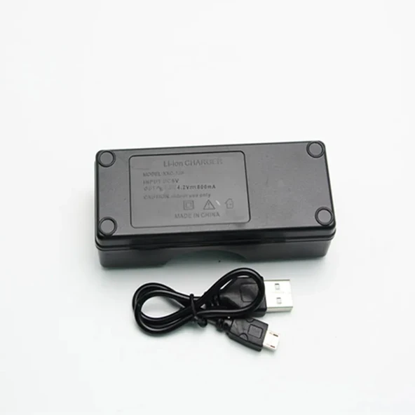 Powermaster PMR-128 4.2 Volt 800 Mah Pil Şarj Cihazı 18650 Lion Pil Şarj Aleti - 3