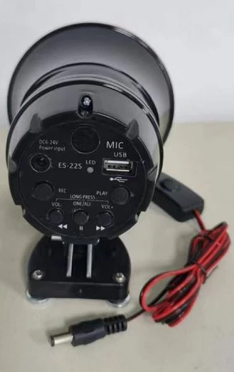 Magicvoice DC 6-24 Volt Anfi Horn Hoparlör Pazarcı Okul Cami Hoparlörü Megafon Tipi