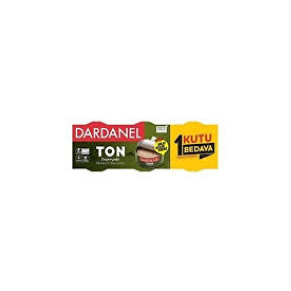 Dardanel Zeytinyağlı Ton Balığı 140 gr X 3 Adet