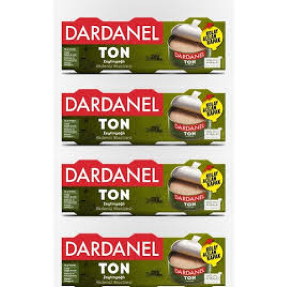 Dardanel Zeytinyağlı Ton Balığı 140 gr X 12 Adet