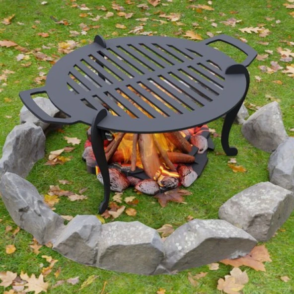 Üç Ayaklı Taşınabilir Izgara Portatif - Resim 5