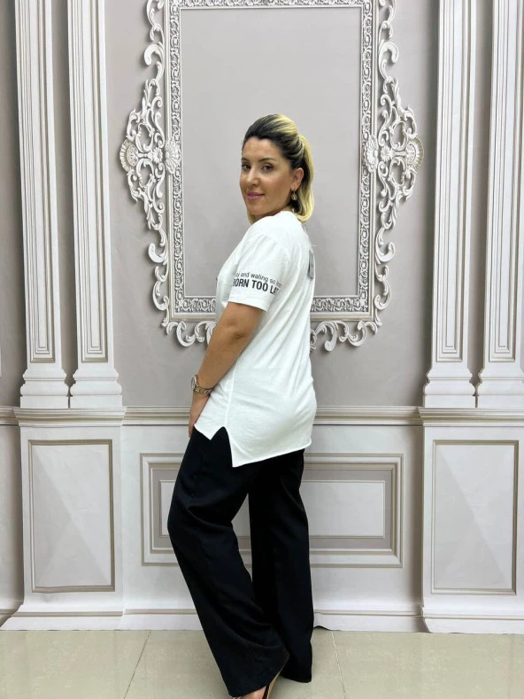 Araba Tshirt - BEYAZ - 4