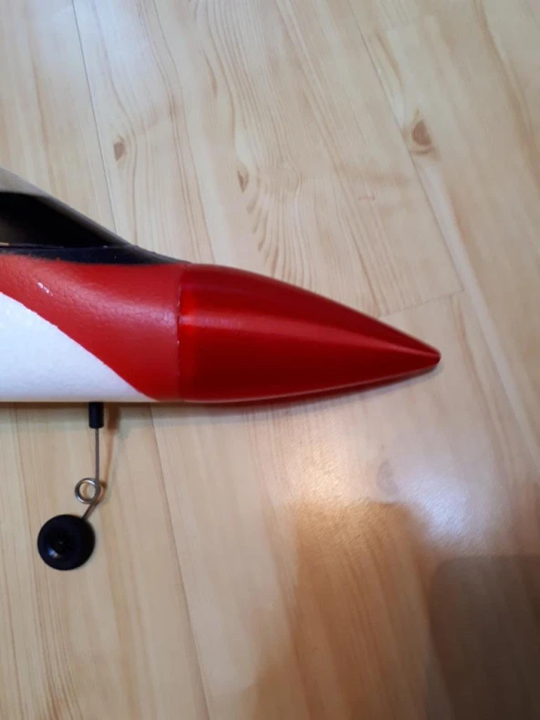 Burun Konisi - Hk Bae Şahin Kırmızı Ok 70Mm Edf 990Mm Jet Plastik Aparat