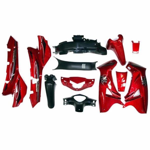 Mondial Sfc Snappy Kaporta Seti Kırmızı ürün görseli 1