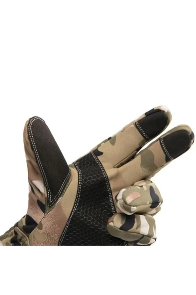 Single Sword Softshell Soğuk, Rüzgar ve Su Geçirmez Dokunmatik Eldiven, Motosiklet ve Taktik Eldiven - 9