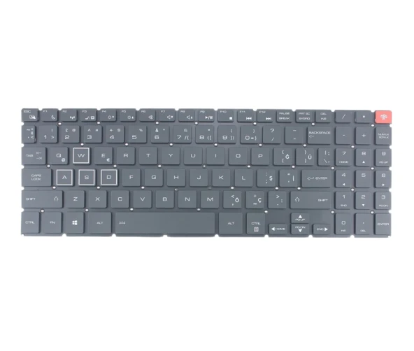 Casper Excalibur G900.1180-B660X-B Notebook Klavyesi Siyah TR (RGB)