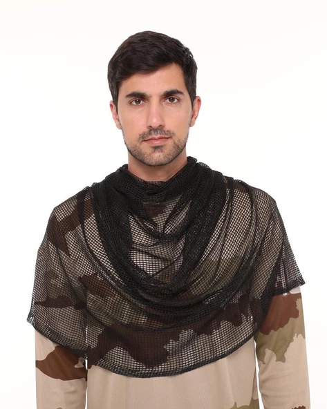 Single Sword Puşi,Kadın&Erkek Fular,Askeri Şal,Gizlenme Ağı 90X180 cm - 7