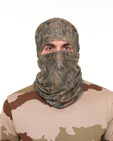 Single Sword Puşi,Kadın&Erkek Fular,Askeri Şal,Gizlenme Ağı 90X180 cm - 11