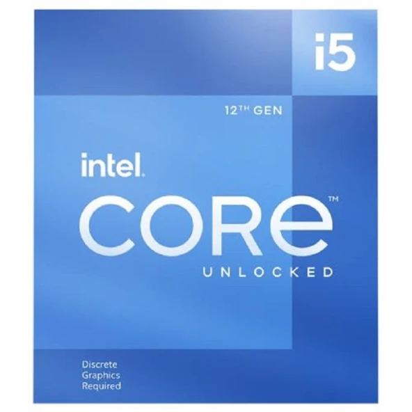Intel i5-12400F 2.5 GHz 4.4 GHz 18MB LGA1700P - FANLI