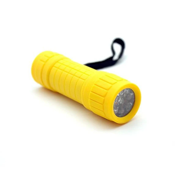 Valkyrie 5 Adet 9 Ledli El Feneri Seti - 5 Farklı Renk - 9 LED Güçlü Işık - Taşıması Kolay Cep Feneri - 3