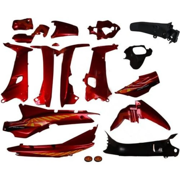 Falcon-Çelik-Kalipso Cup Kaporta Seti Kırmızı ürün görseli 1