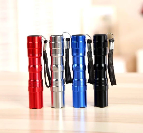 Valkyrie 4 Adet Fener Seti - Alüminyum Kasa - 4 Farklı Renk - Cep Feneri - Tutma İpli - 2