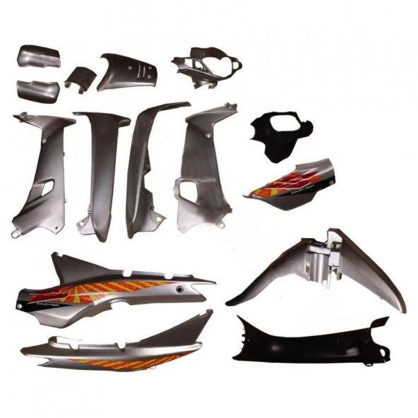 Falcon-Çelik-Kalipso Cup Kaporta Seti Gri ürün görseli 1