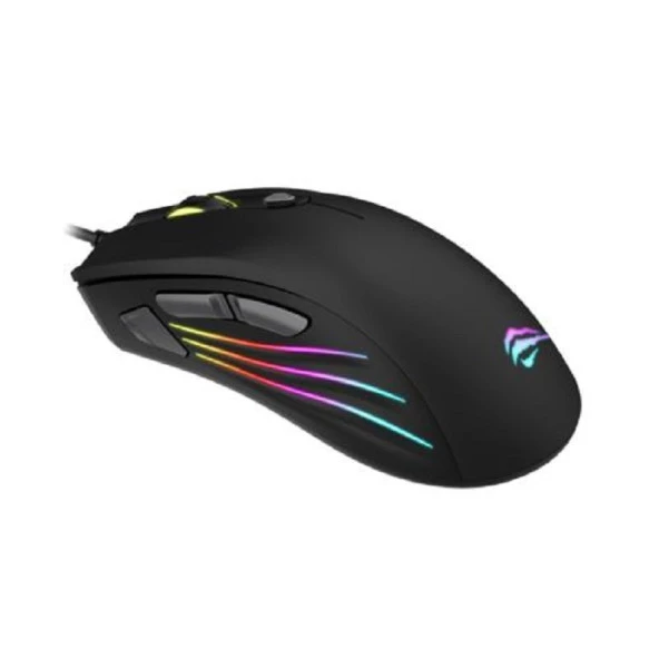 GameNote MS1002 Kablolu RGB Gaming Mouse Siyah - 7