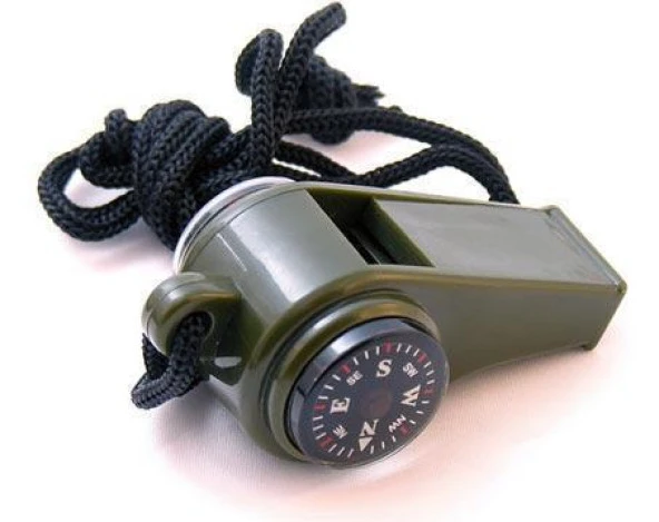 Single Sword Pusulalı Termometreli Düdük - 2