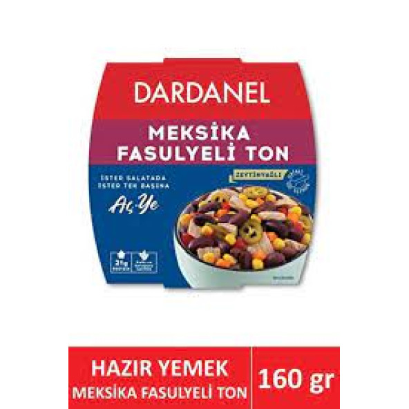 Dardanel Meksika Fasulyeli Ton 160 gr