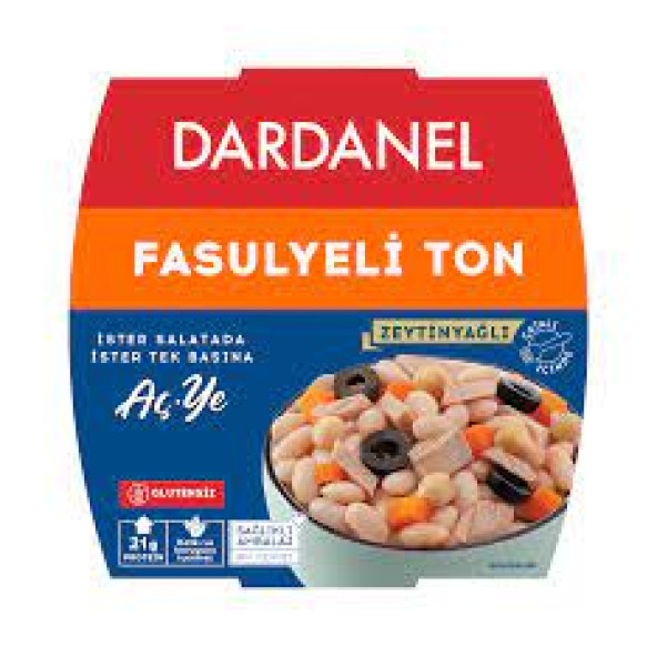 Dardanel Fasulyeli Ton 160 gr X 4 Adet - 2