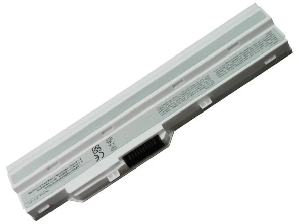 MSI Wind U90 U90X, U100, U100X Bataryası -Beyaz -3 Cell