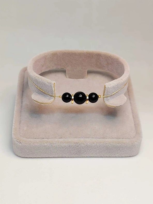 Turmalin Taşı Tasarım Bileklik (45716) - Resim 2