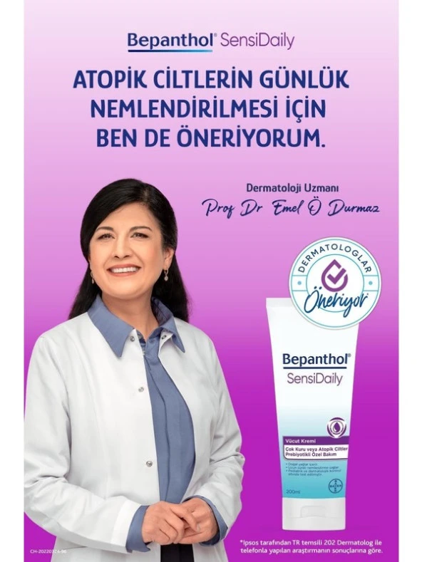 Bepanthol Sensidaily Vücut Kremi 200ML - 5