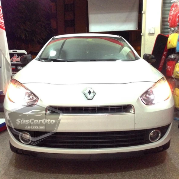 Renault Fluence 2009-2016 Uyumlu Üniversal Laguna Lip Esnek Ön Lip 2 Parça Tampon Altı Dil Karlık Ön Ek - 4