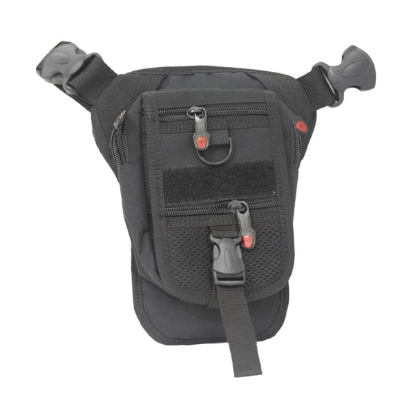 Single Sword Su Geçirmez Taktik Bel ve Bacak Çantası - 4