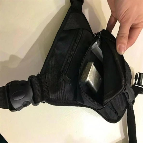 Single Sword Su Geçirmez Taktik Bel ve Bacak Çantası - 6