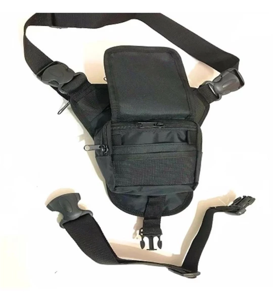 Single Sword Su Geçirmez Taktik Bel ve Bacak Çantası - 5