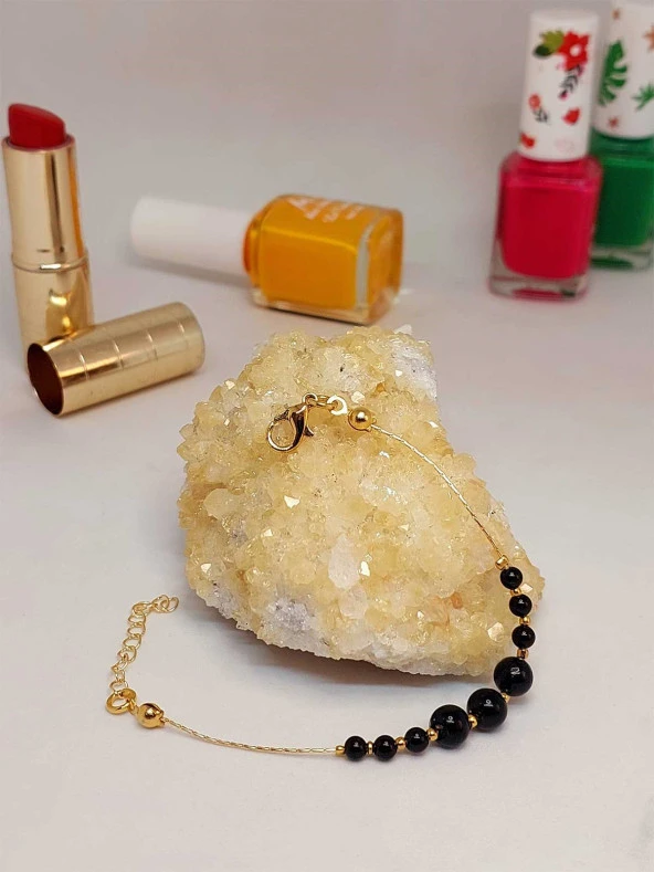 Turmalin Taşı Tasarım Bileklik (45728) ürün görseli