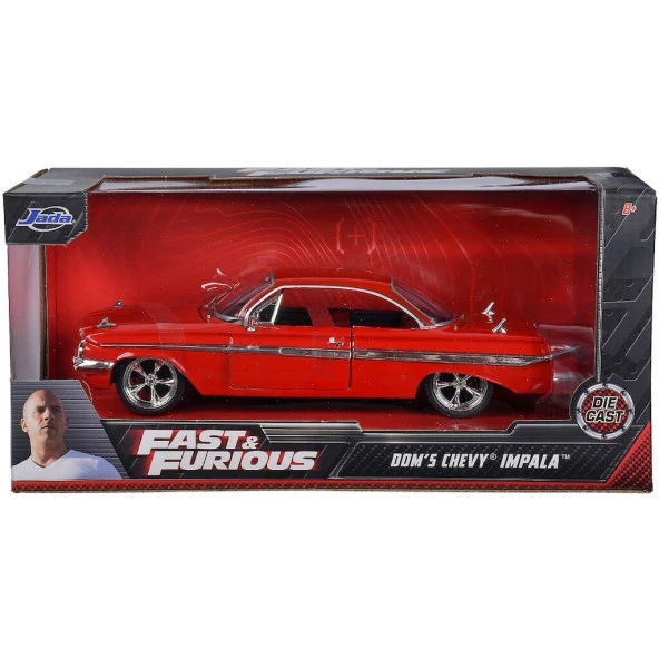 Jada 1 24 Hızlı ve Öfkeli Arabalar Doms Chevy Impala Model Araba